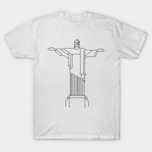 7 Digital Wonders - Christ the Redeemer T-Shirt